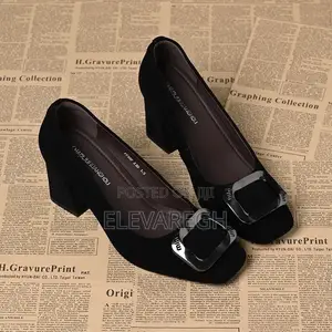 Chunky Block Heels in Sizes 38,40,41