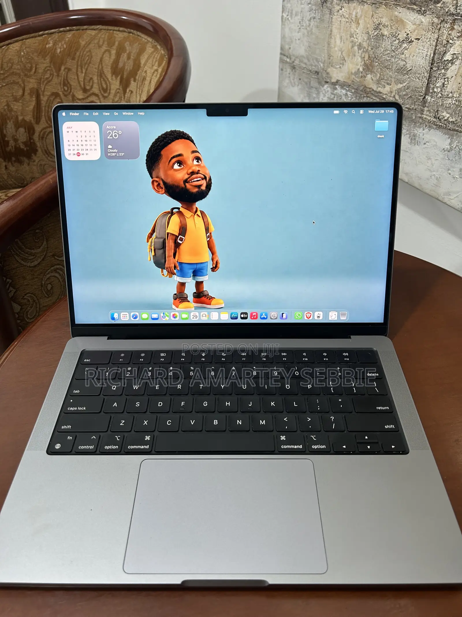 Laptop Apple MacBook Pro 2021 M1 16GB Apple M1 Pro SSD 512GB
