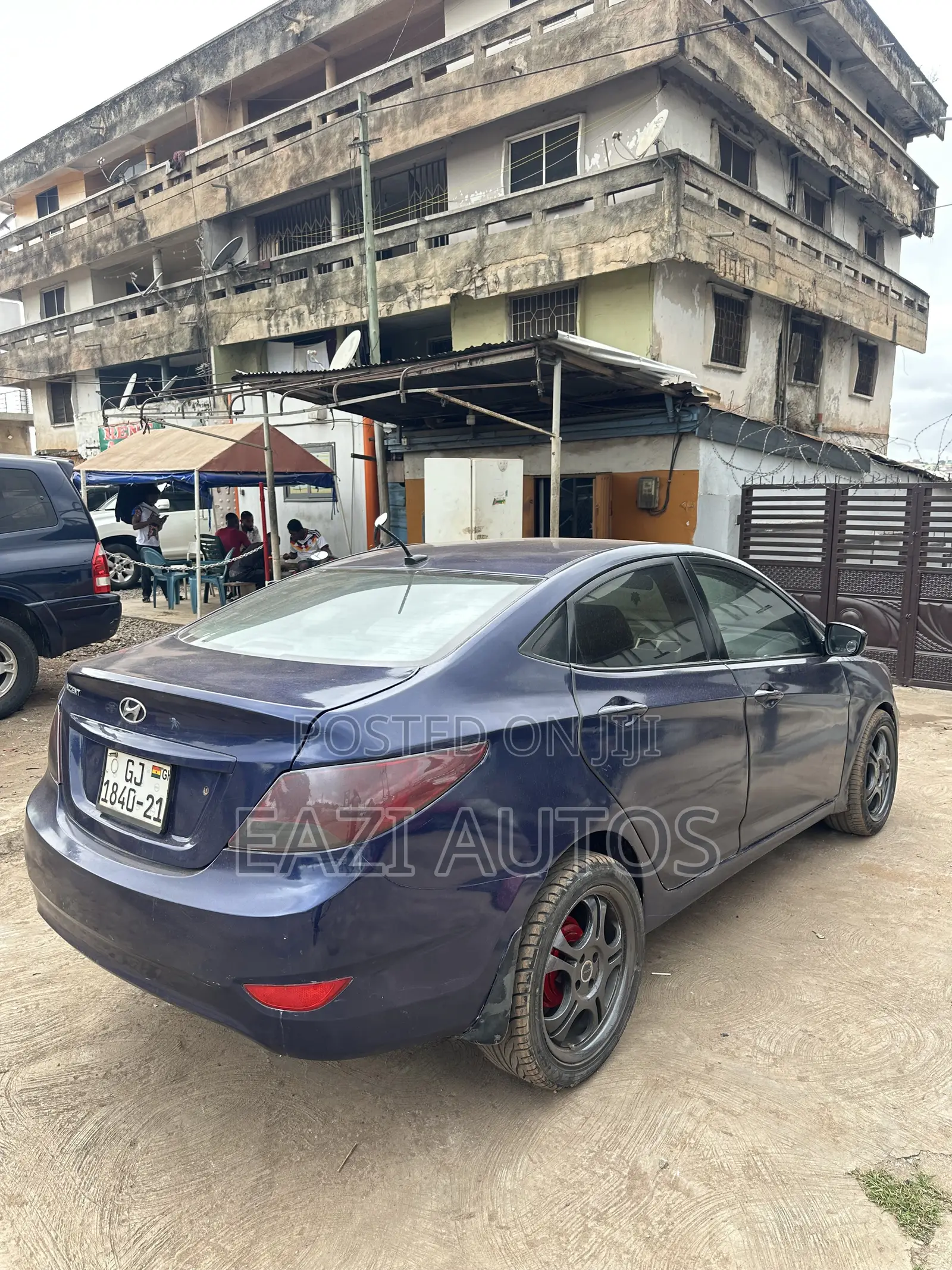 Hyundai Accent 2016 Blue