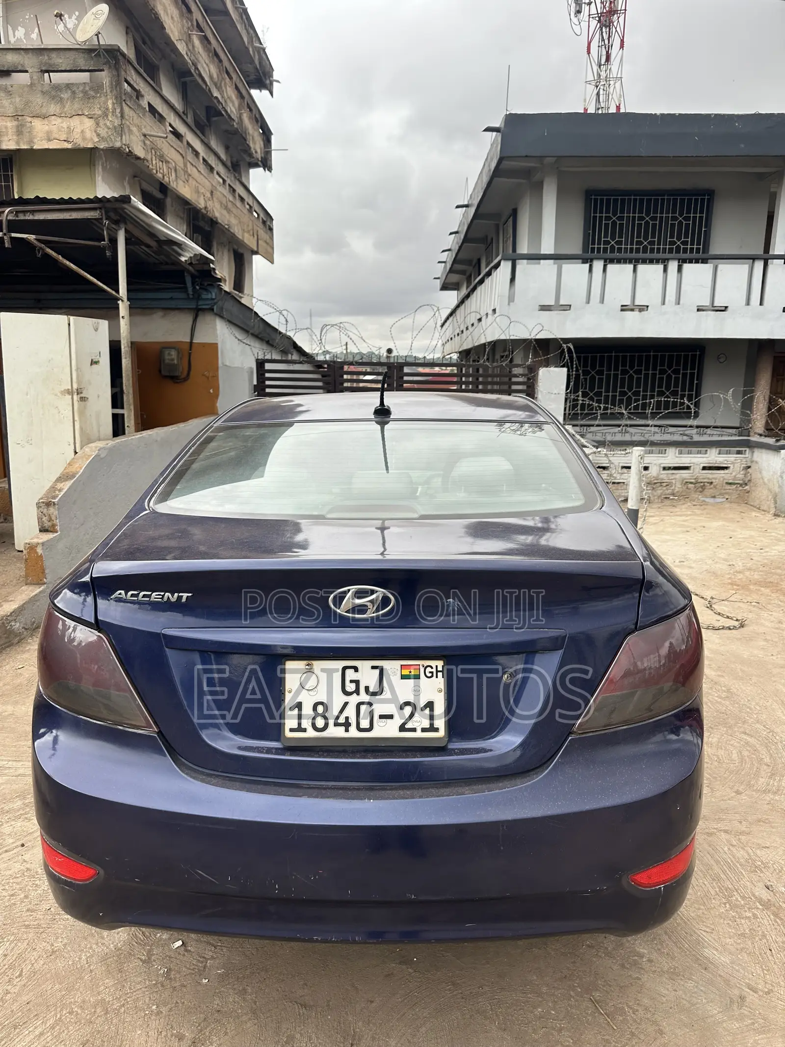 Hyundai Accent 2016 Blue