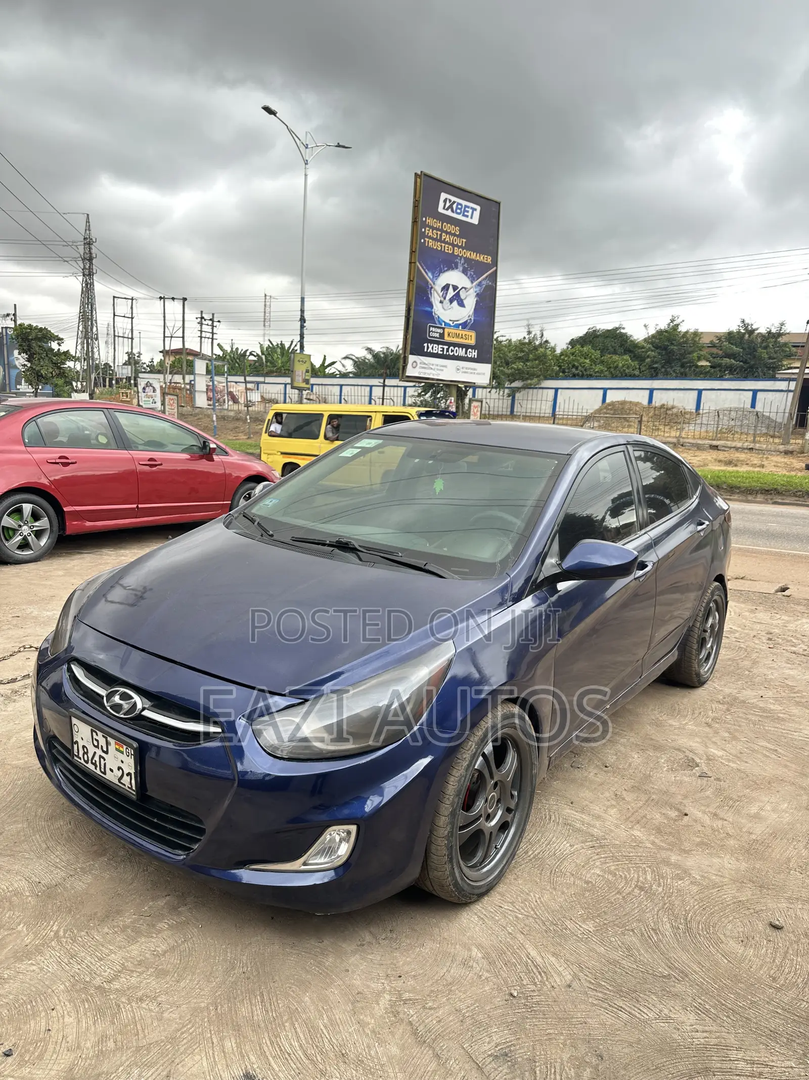 Hyundai Accent 2016 Blue
