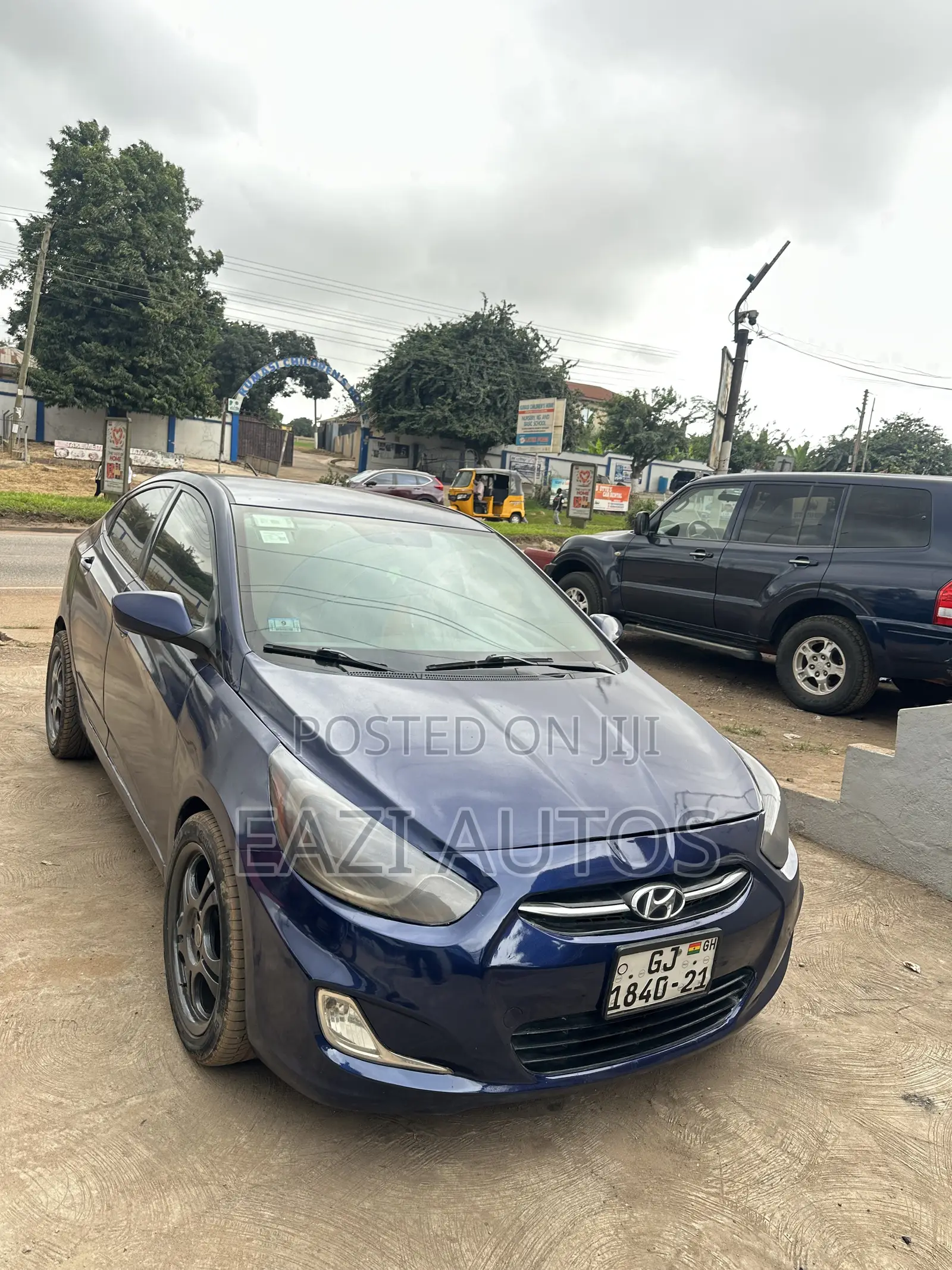 Hyundai Accent 2016 Blue