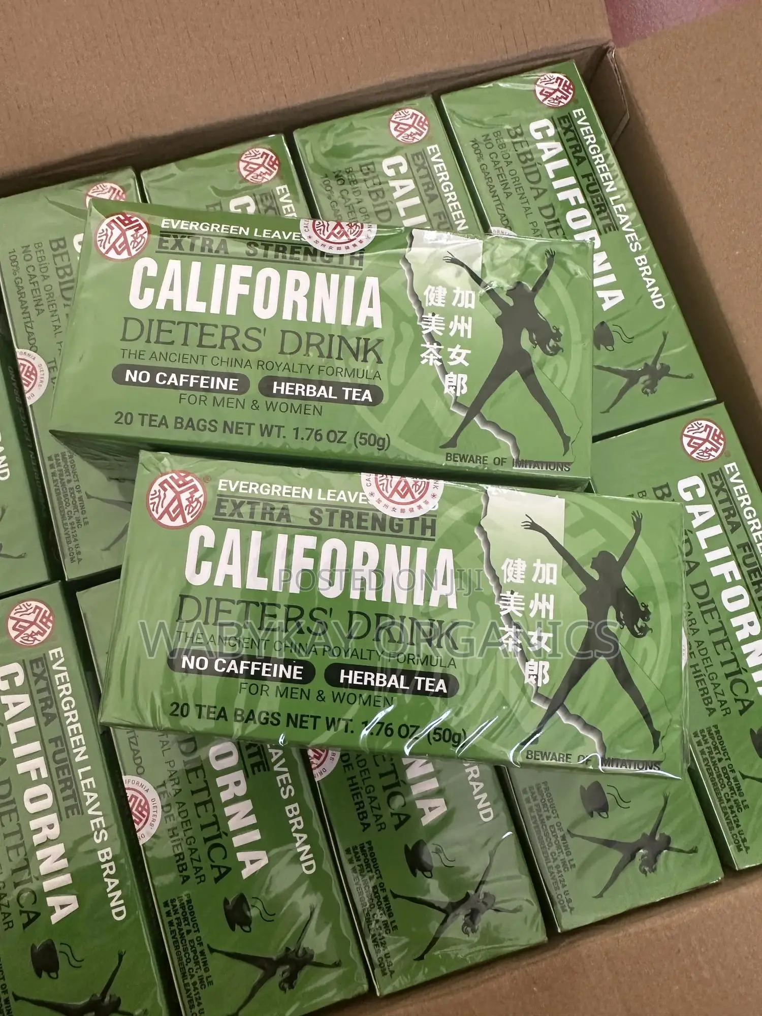 California Dieters Drink Herbal Tea