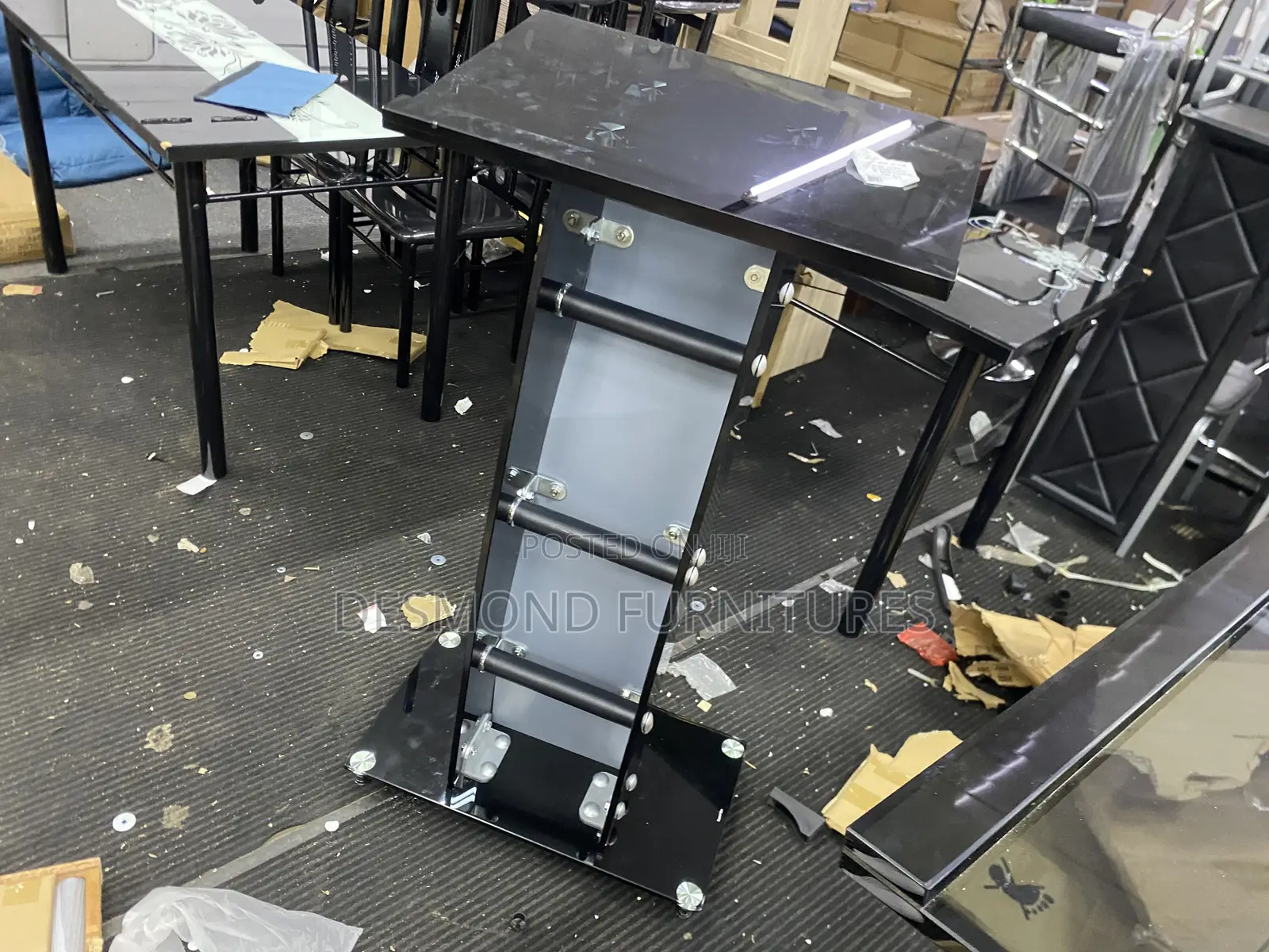 Imported Glass Pulpit