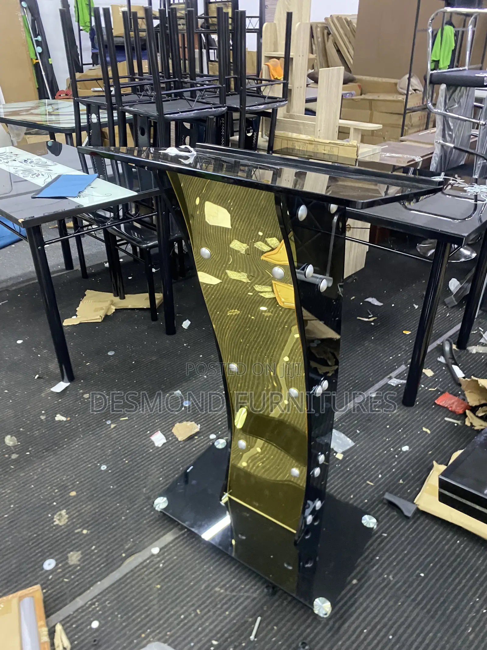 Imported Glass Pulpit
