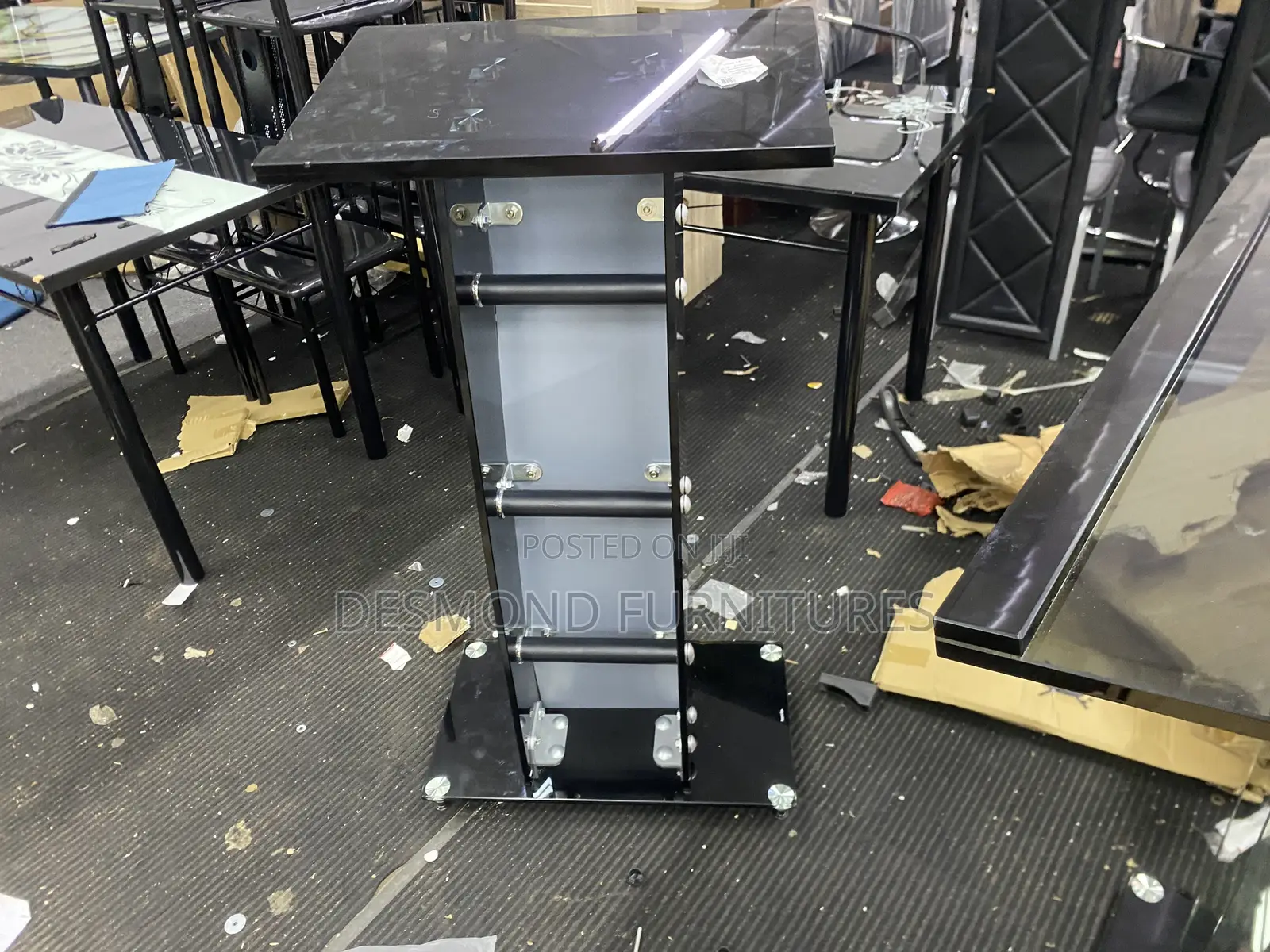 Imported Glass Pulpit