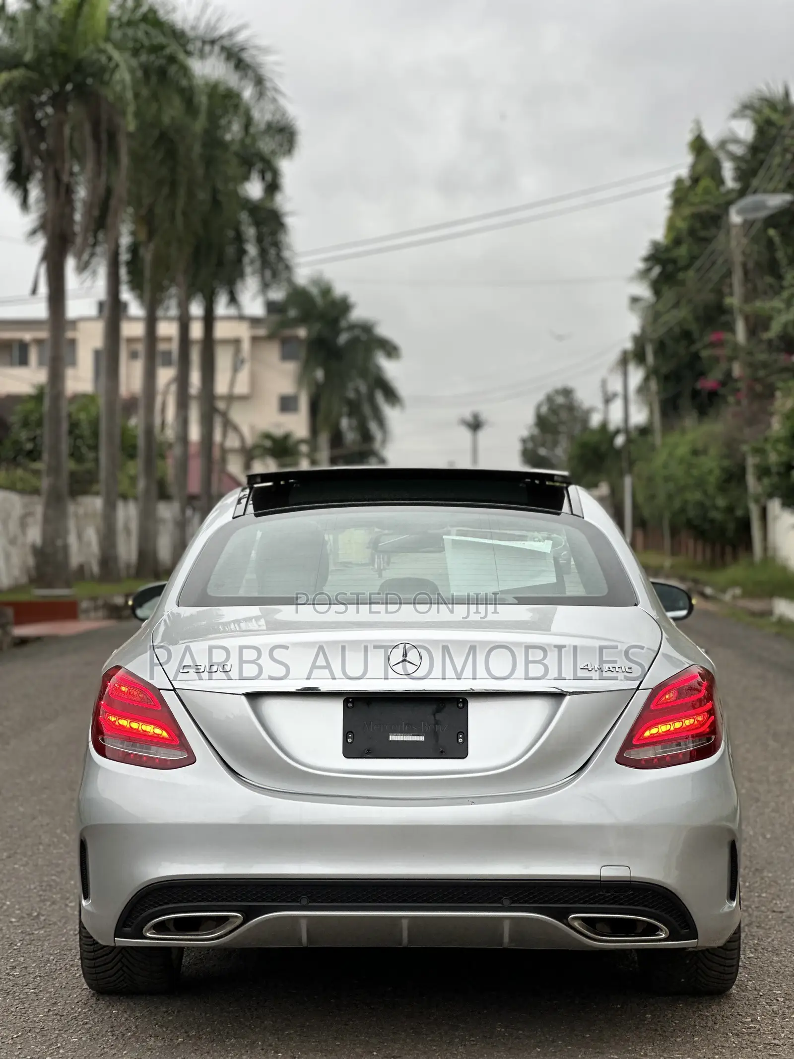Mercedes-Benz C300 Base C300 AWD 4MATIC Sedan 2018 Silver