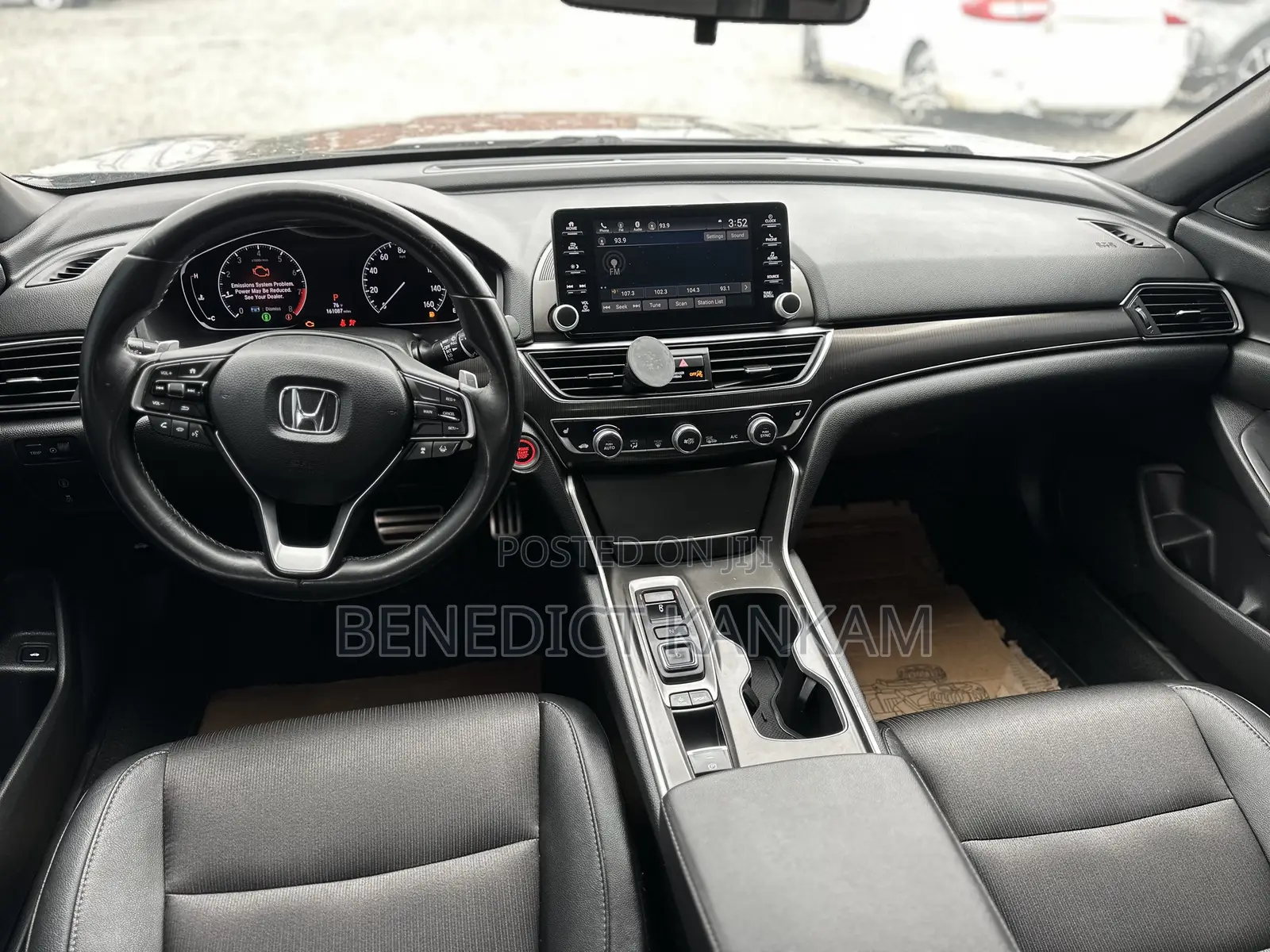 Honda Accord Sport (2.0L 4cyl Turbo 10A) 2019 Black