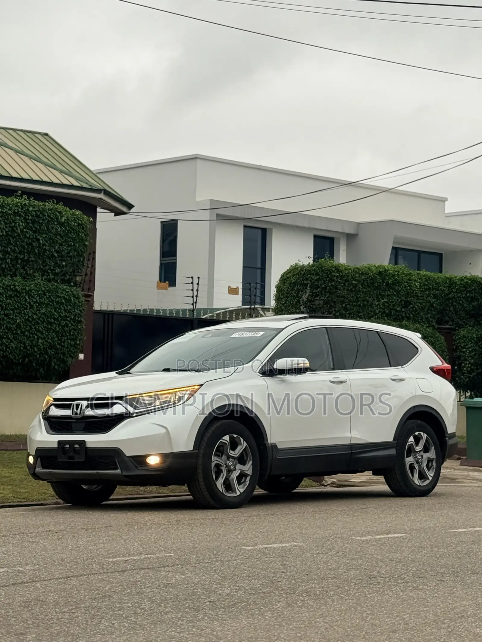 Honda CR-V EX-L AWD 2019 White