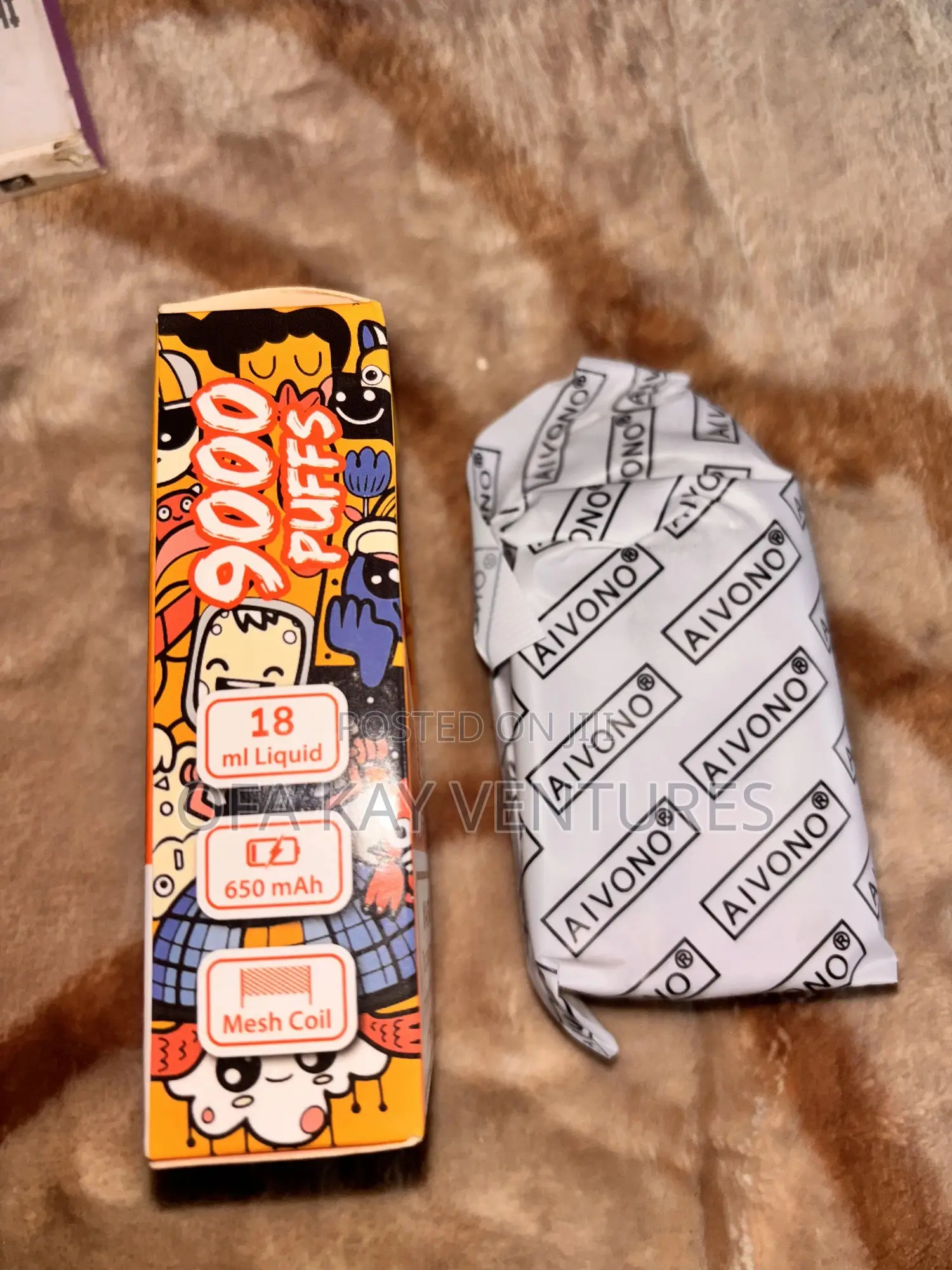 E Liquid 9000 Puffs Vape