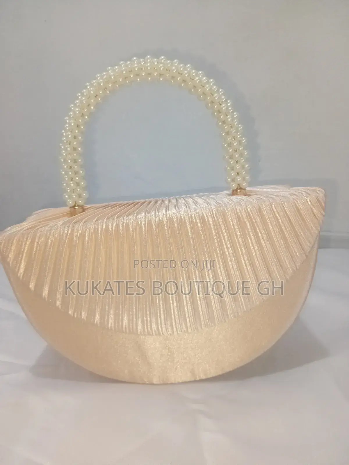 A Satin Clutch Bag