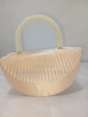A Satin Clutch Bag
