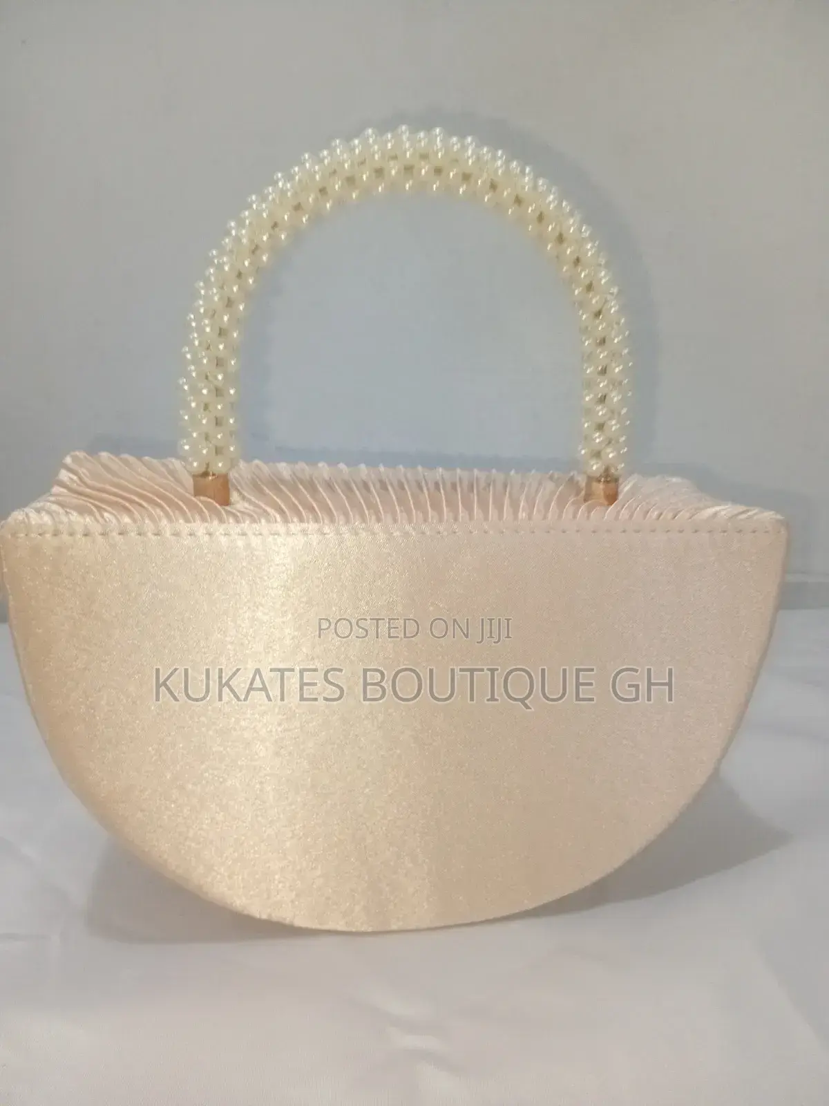A Satin Clutch Bag