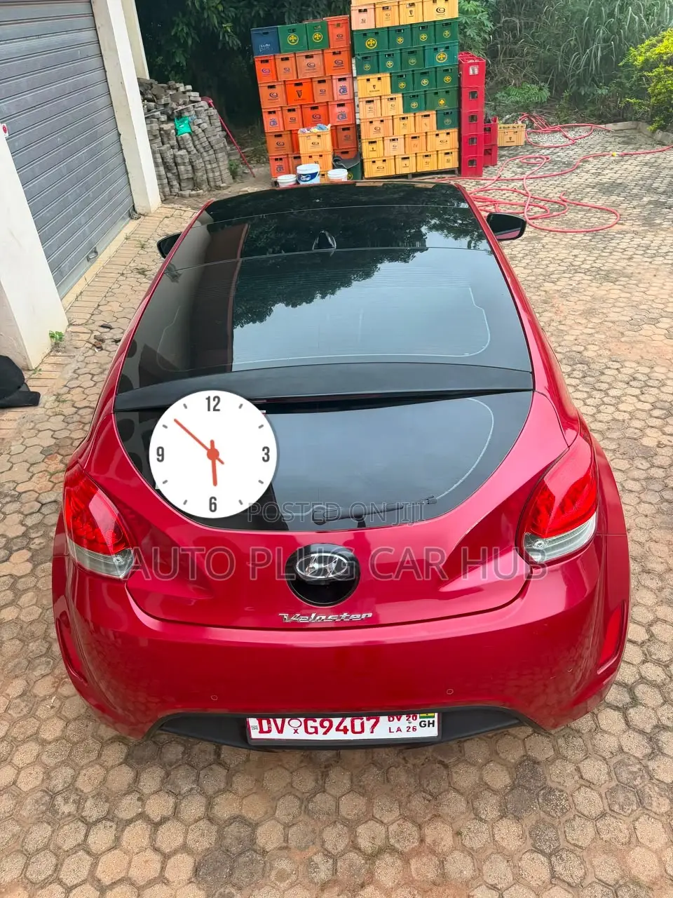 Hyundai Veloster 2015 Red