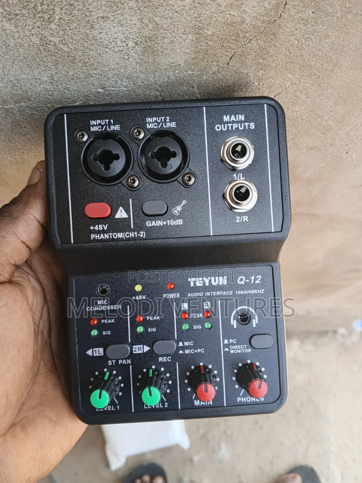 Professional Sound Mixer and Sound Card