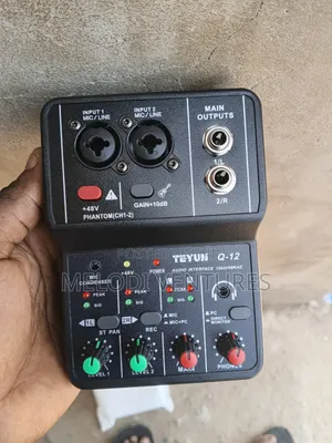 Professional Sound Mixer and Sound Card