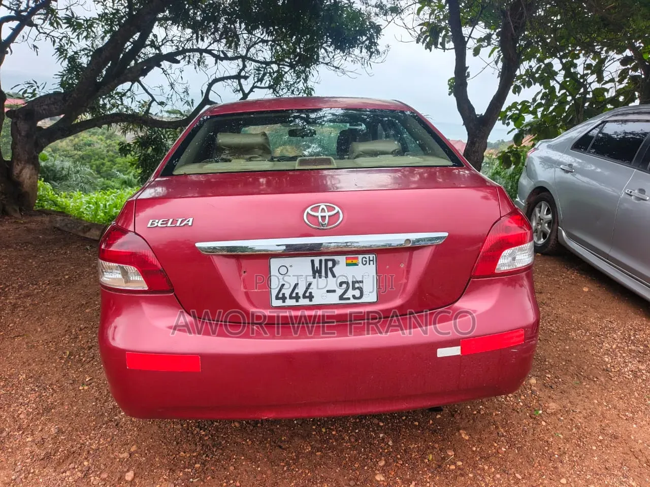 Toyota Belta 2009 Red