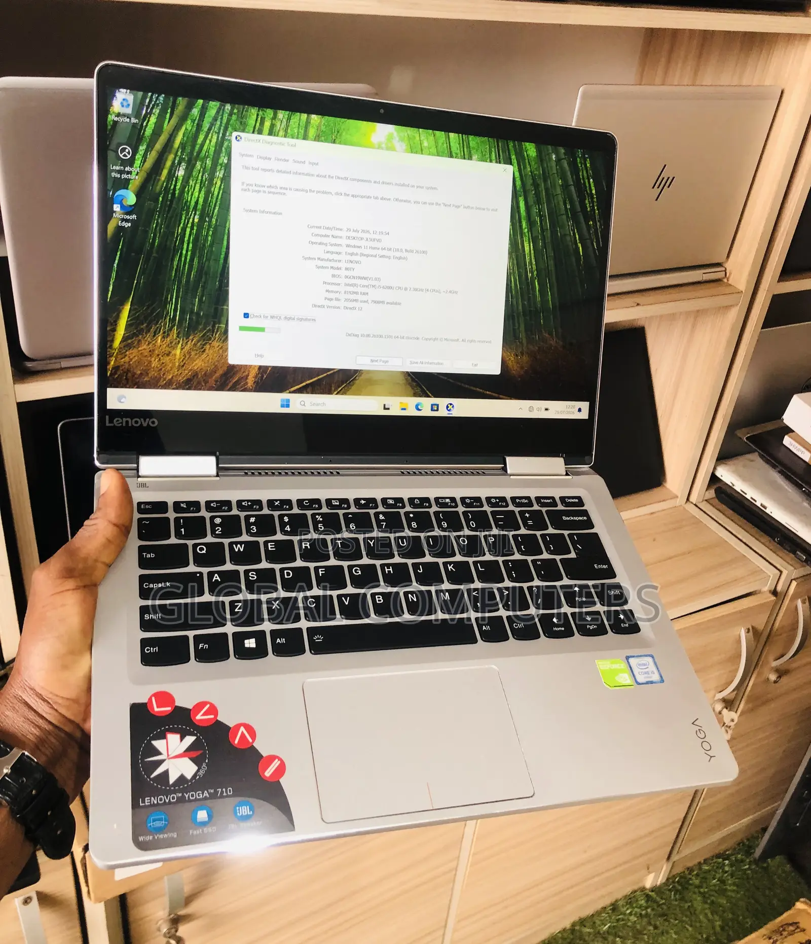 Laptop Lenovo Yoga 710 8GB Intel Core i5 SSD 256GB