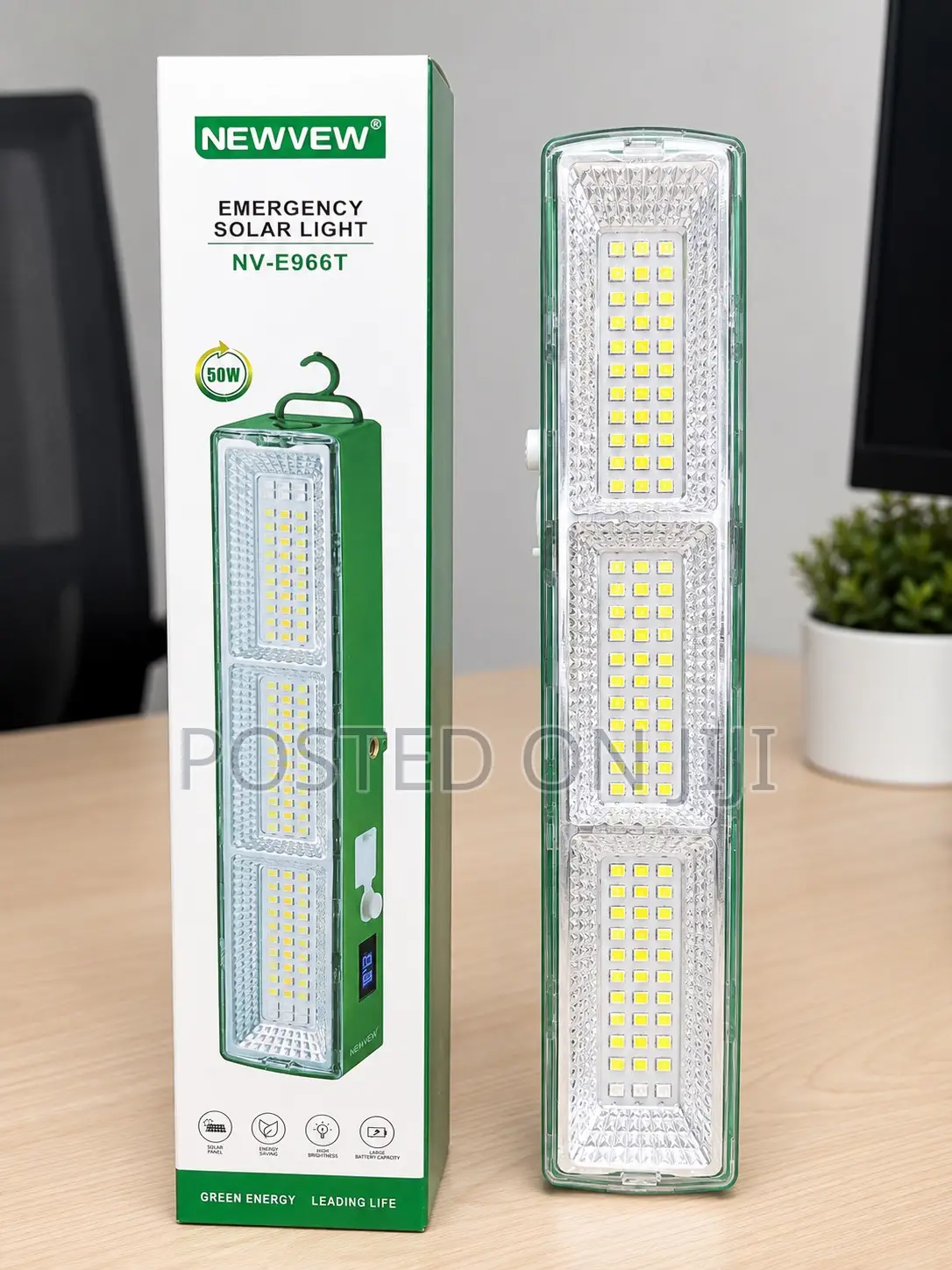 Rechargeable Light,Lamp With Battery Percentage