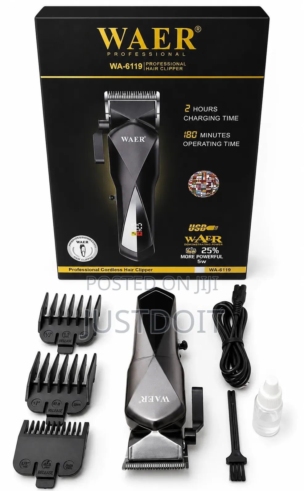 Wa 6119 Rechargeable Hair Clipper