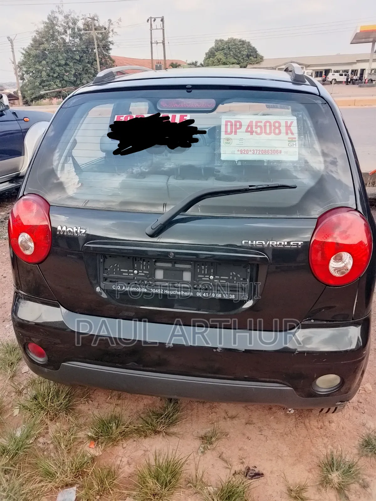 Chevrolet Matiz 1.0 S 2007 Black