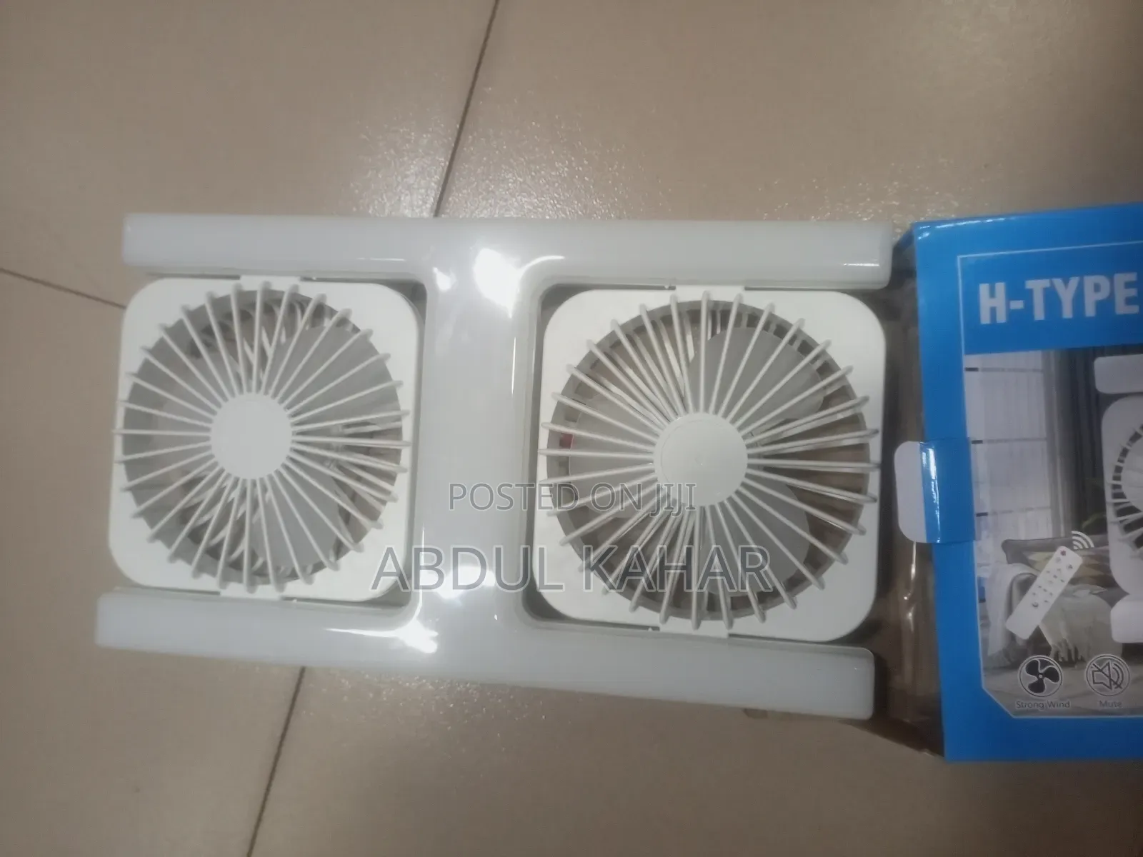 H-Type Ceiling Fan With Lights