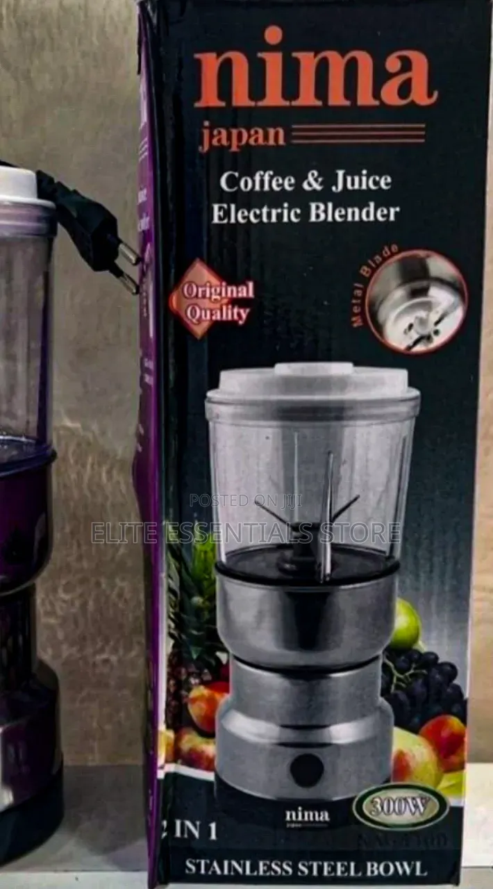 High Quality Multipurpose 2 in 1 Coffee Grinder Juicer Blender