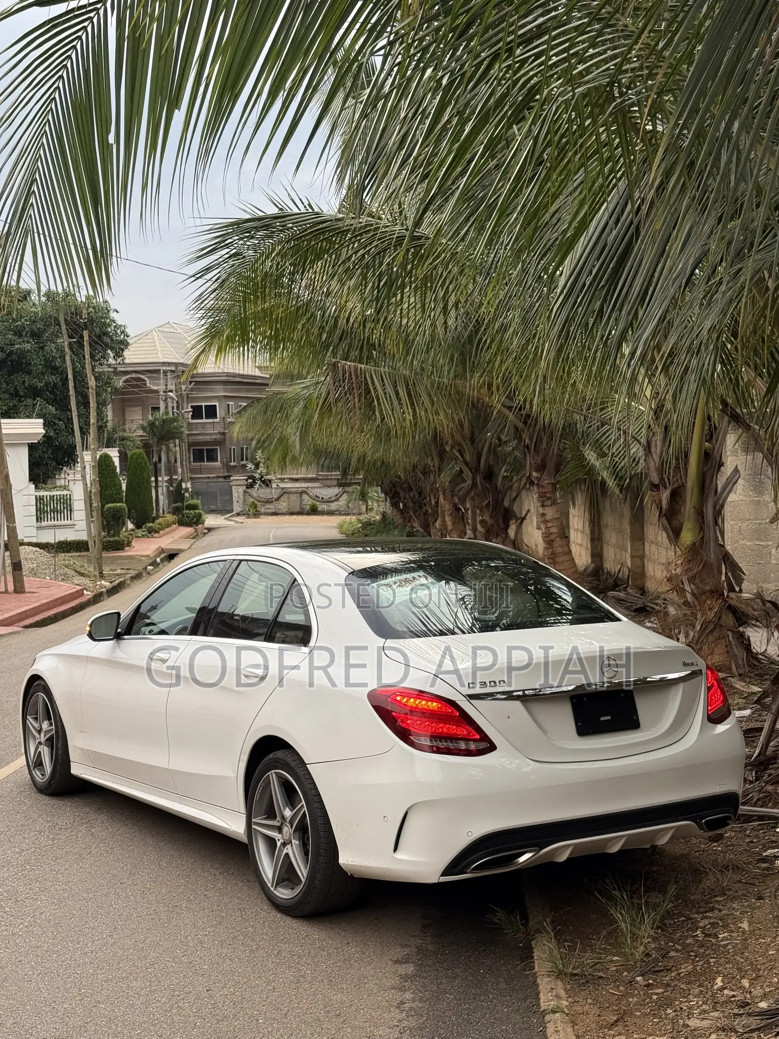 Mercedes-Benz C300 2018 White