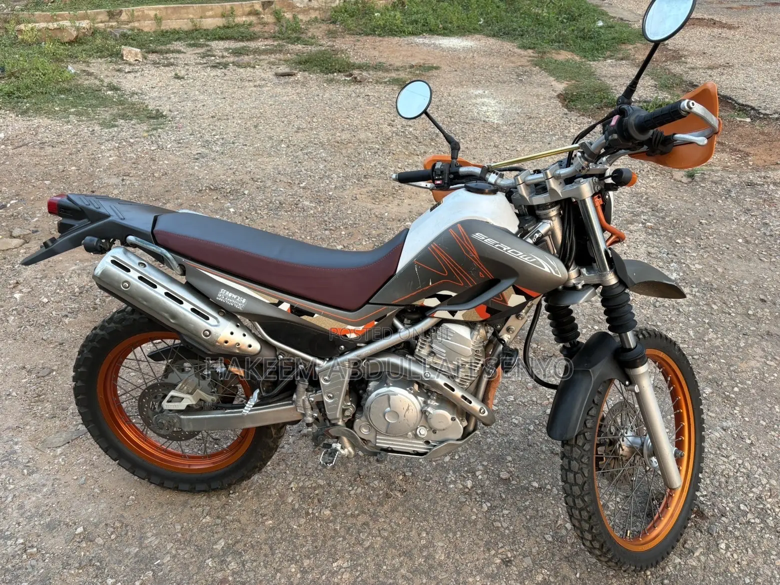 Yamaha 2025 Orange
