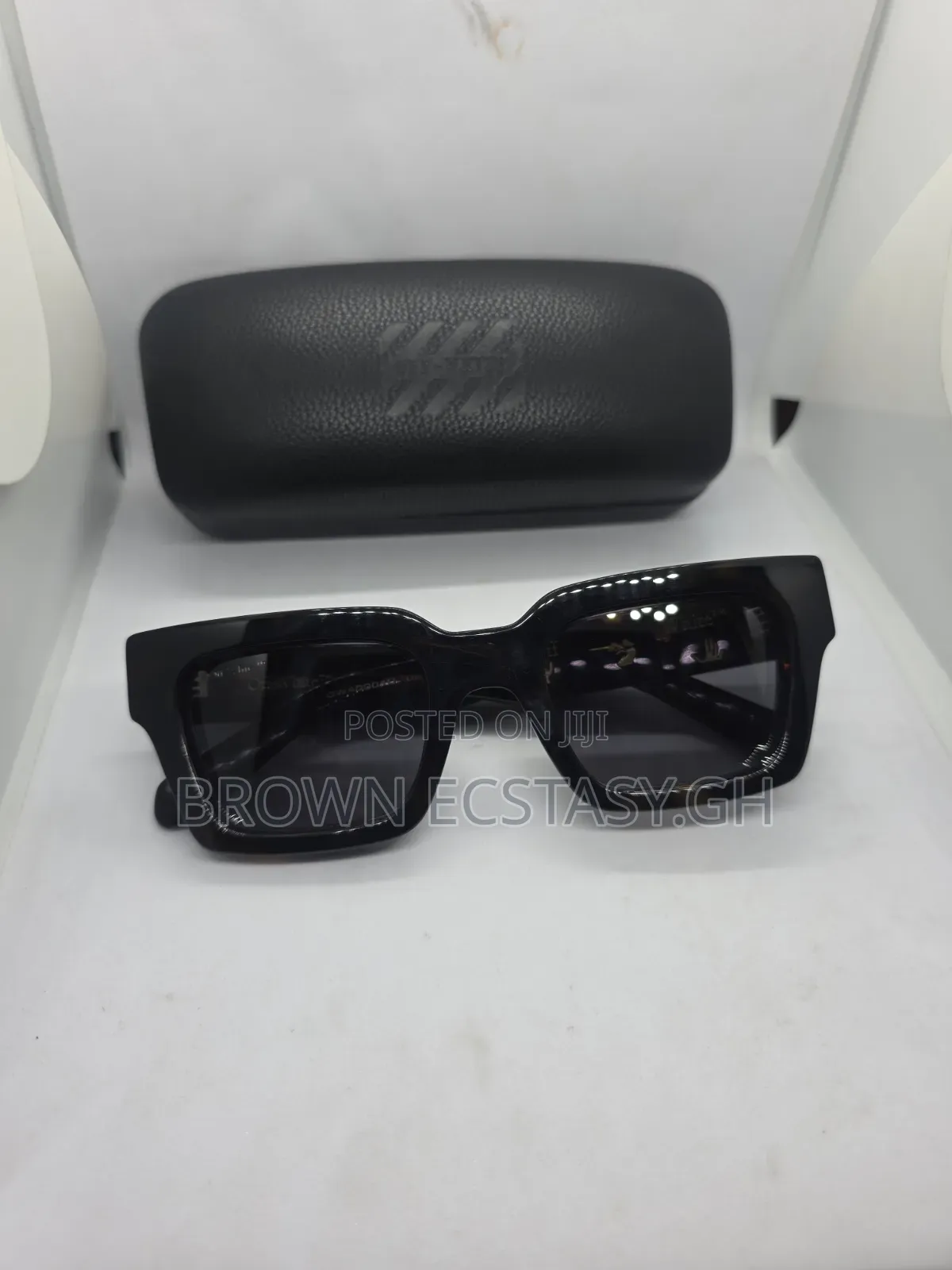 Off-White Brown Sunglasses
