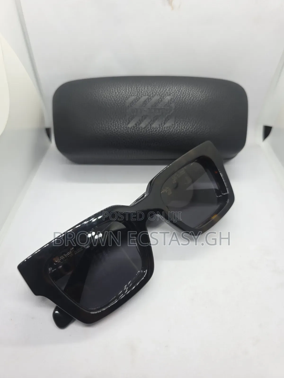 Off-White Brown Sunglasses