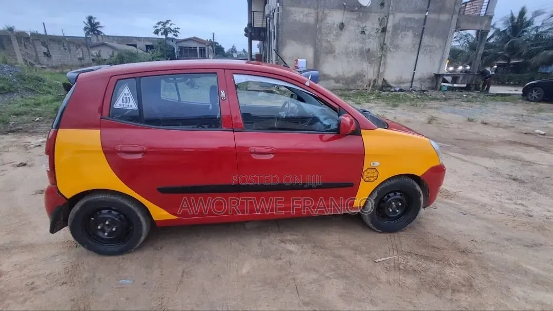 Kia Morning 2008 Red