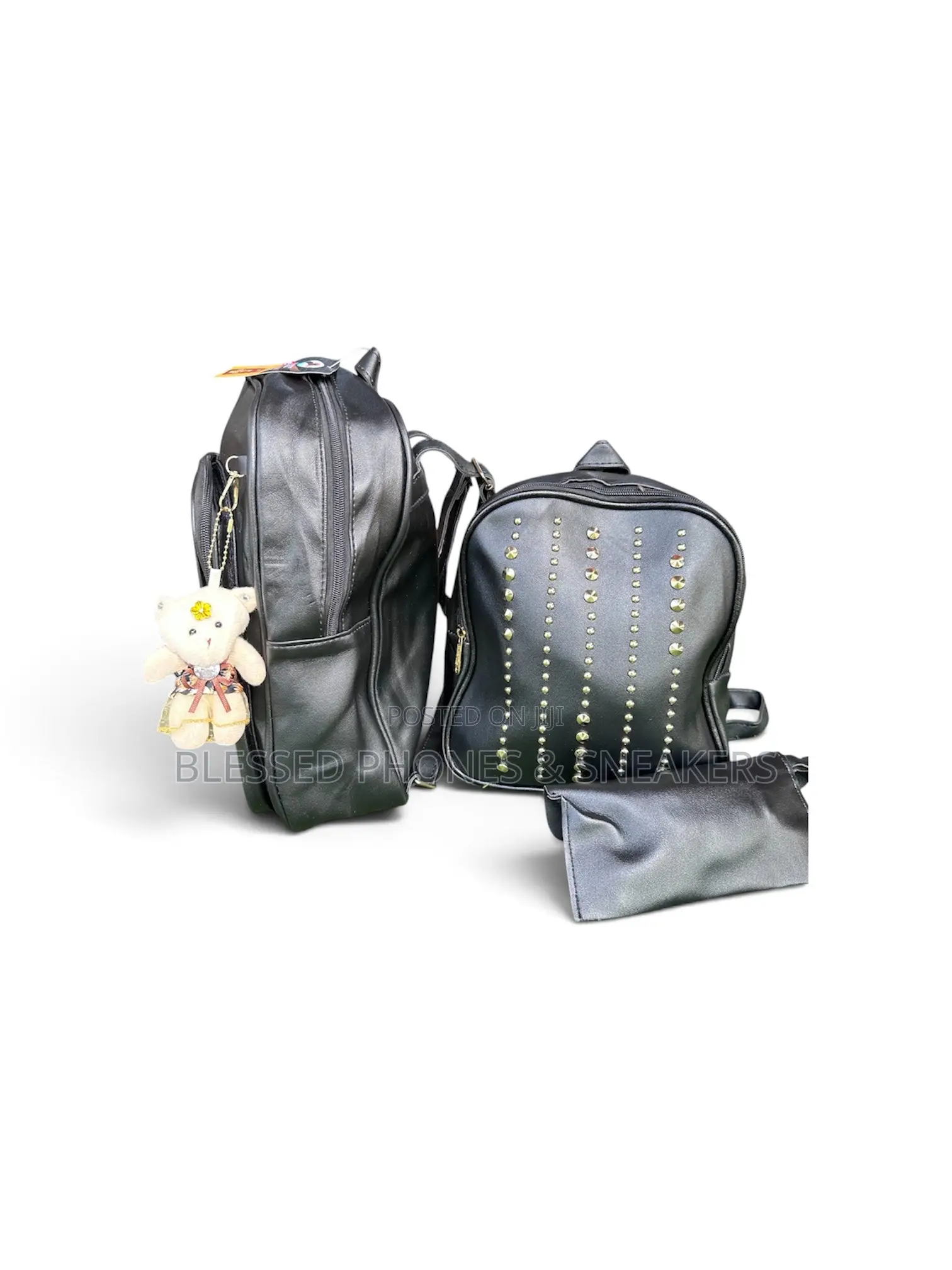 Leather Backpack 3-in-1 Set