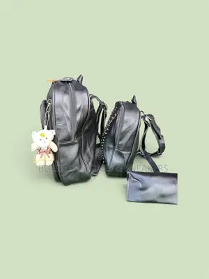Leather Backpack 3-in-1 Set