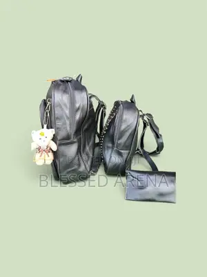 Leather Backpack 3-in-1 Set