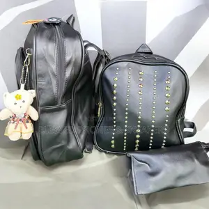Leather Backpack 3-in-1 Set