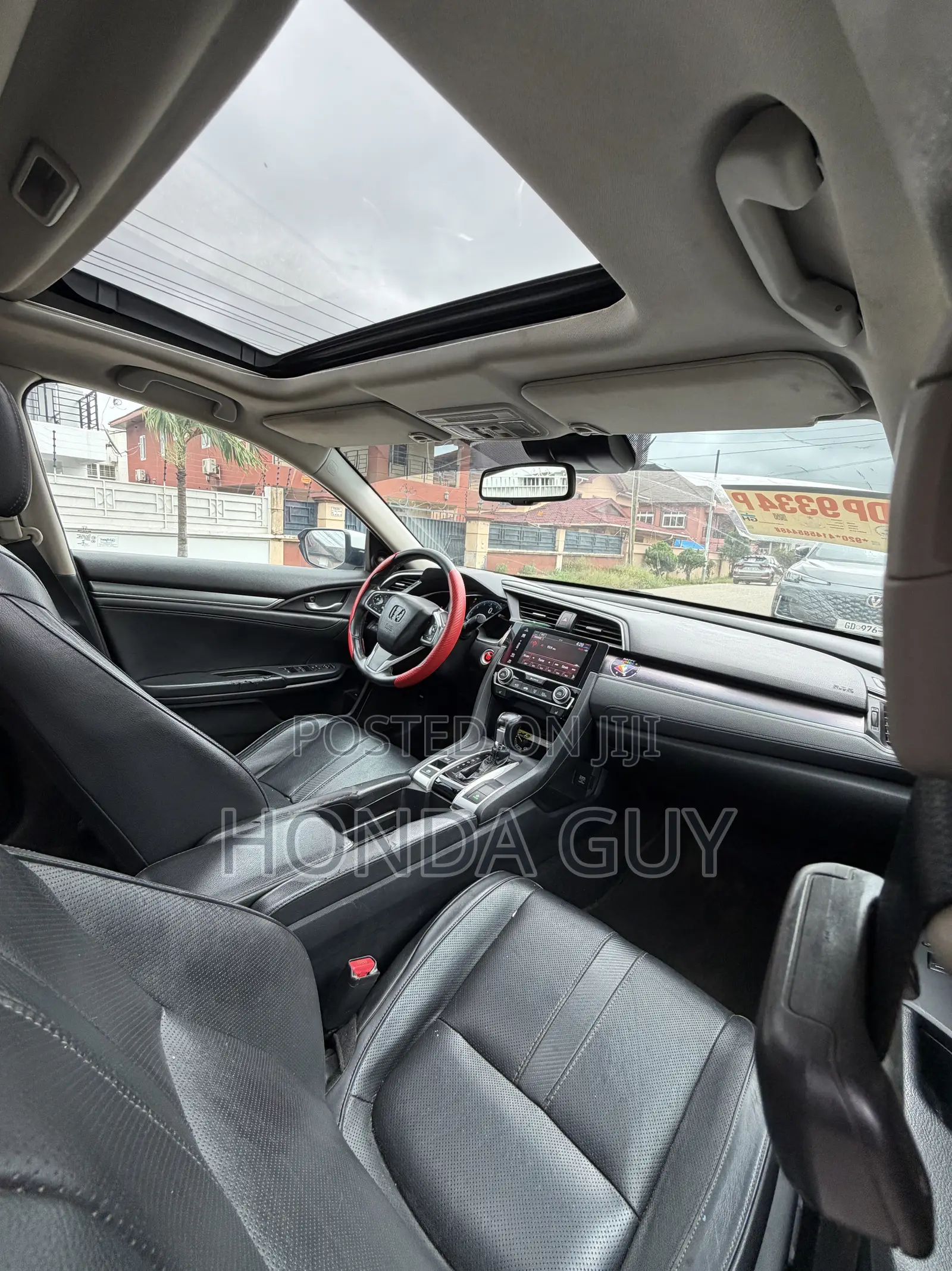 Honda Civic Touring 4dr Sedan (1.5L 4cyl) 2016 White