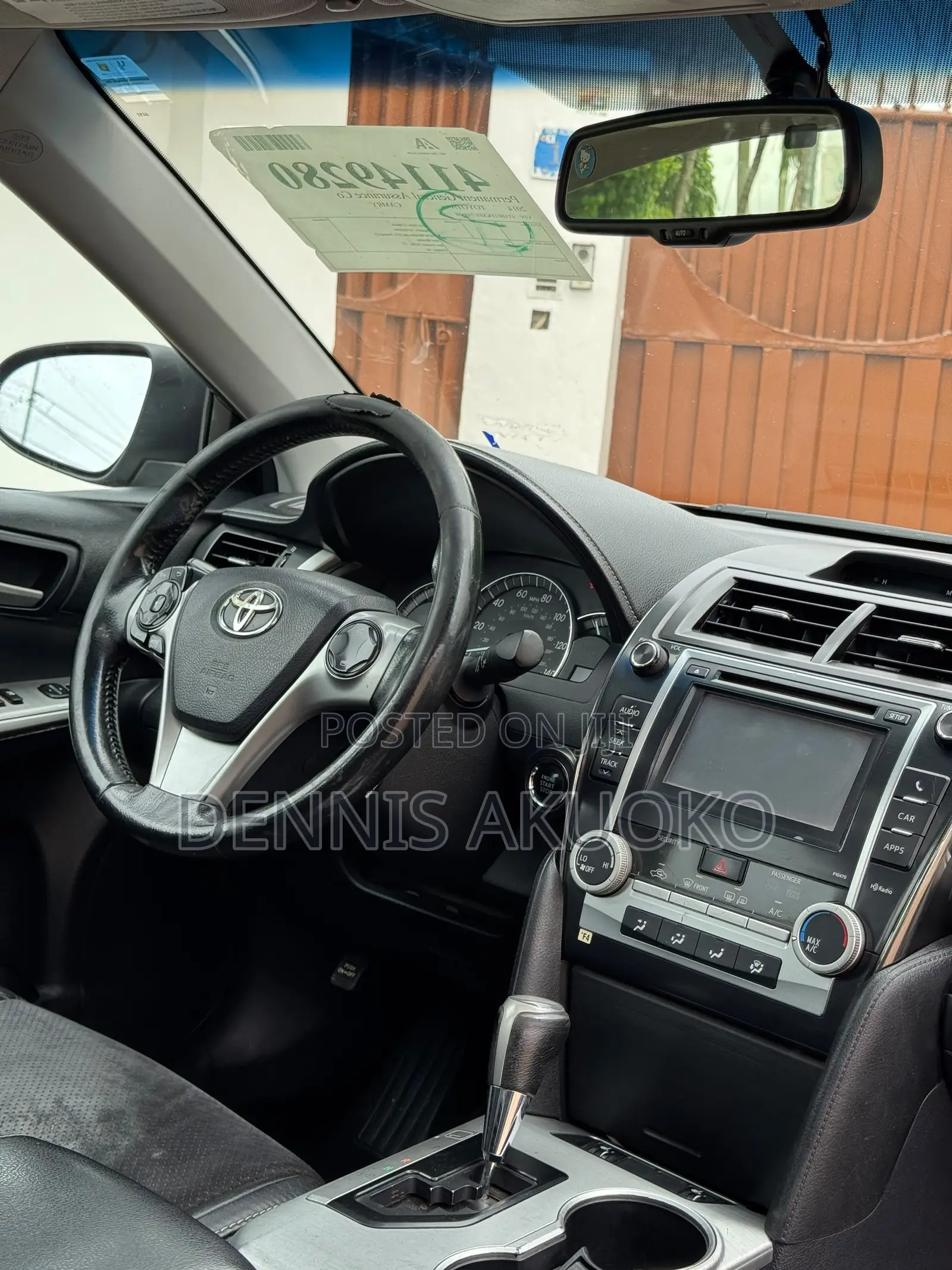Toyota Camry SE Sport 4dr Sedan (2.5L 4cyl 6A) 2014 Gray