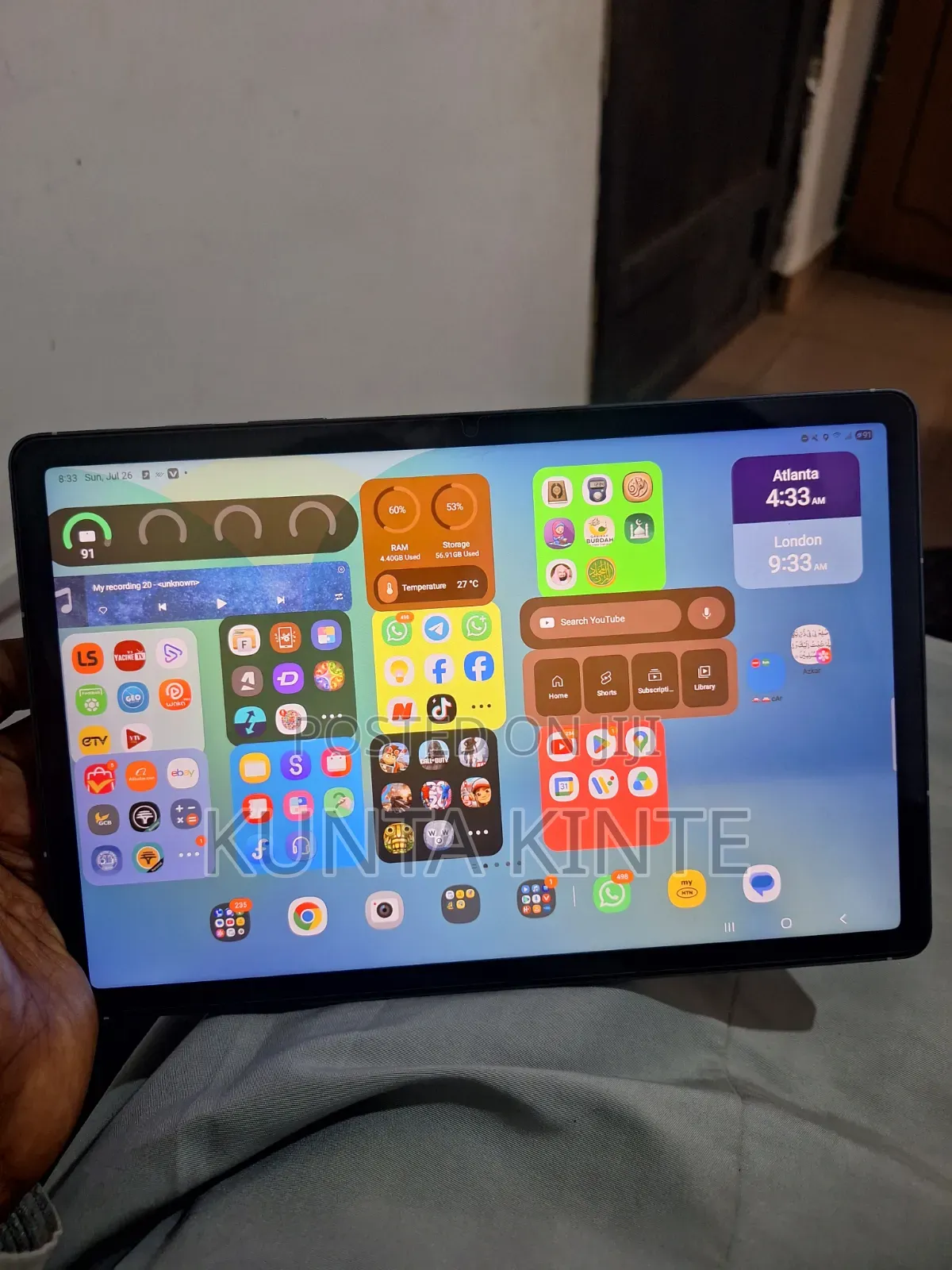 Samsung Galaxy Tab S10 FE 256 GB Silver