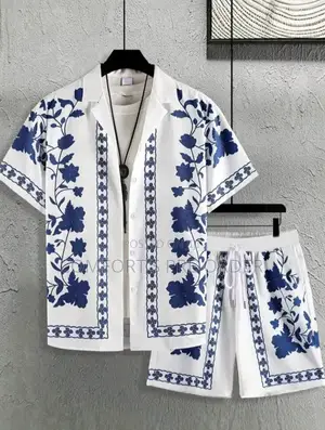 Shirt and Shorts Set for Men