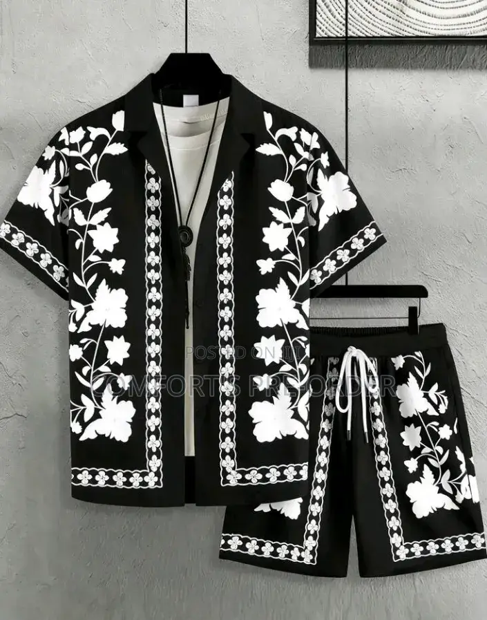 Shirt and Shorts Set for Men