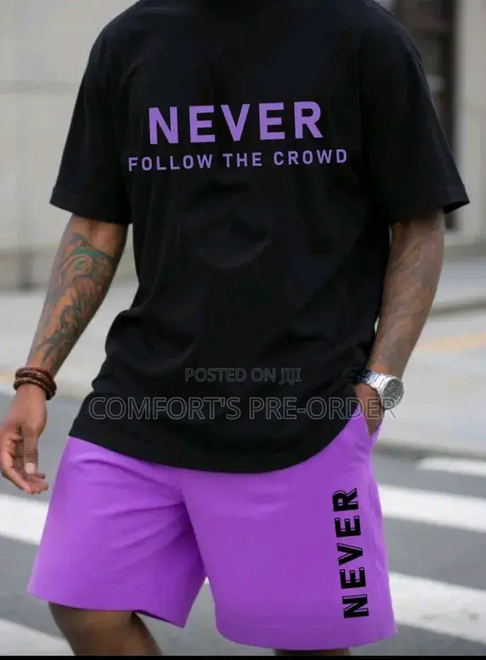 Shirt and Shorts Set for Men