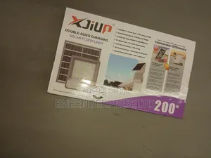 Double-Sided Charging Solar Flood Light