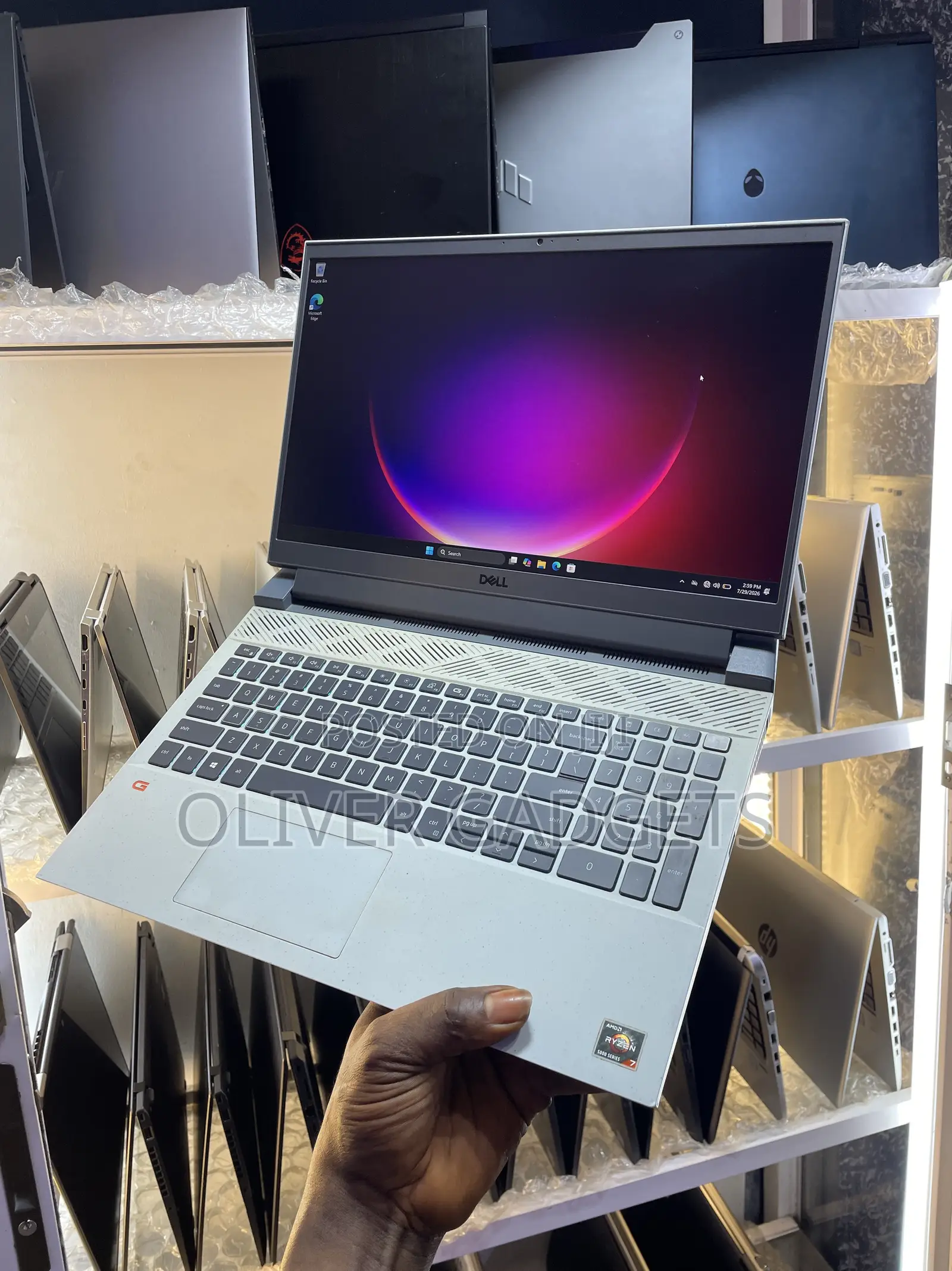 Laptop Dell G15 5515 16GB AMD Ryzen 7 SSD 512GB