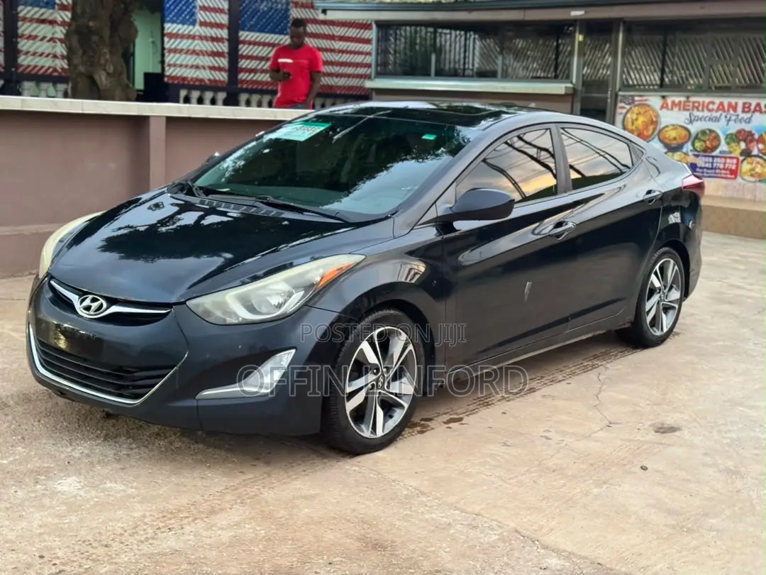 Hyundai Elantra Sport 4dr Sedan (2.0L 4cyl 6A) 2015 Black