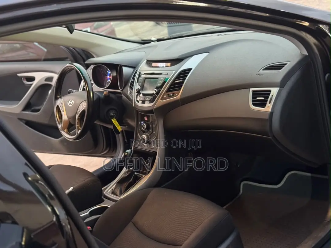 Hyundai Elantra Sport 4dr Sedan (2.0L 4cyl 6A) 2015 Black