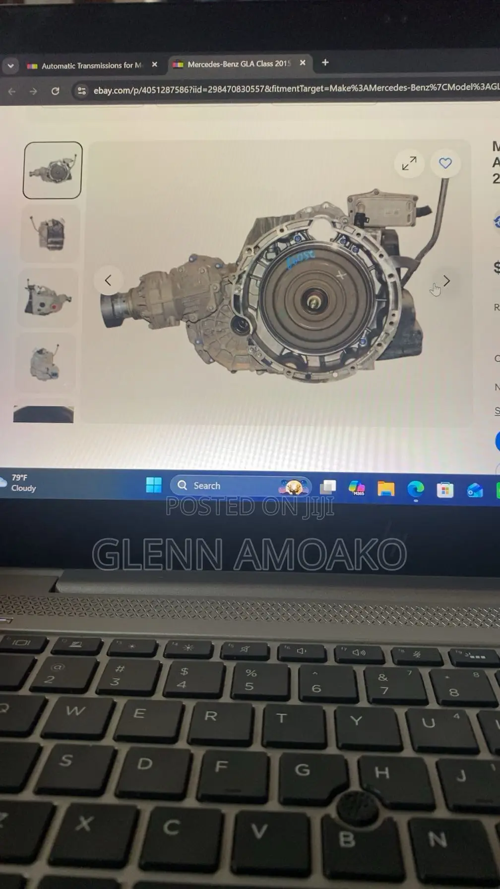2016 Mercedes Benz GLA 250 4matic Gearbox