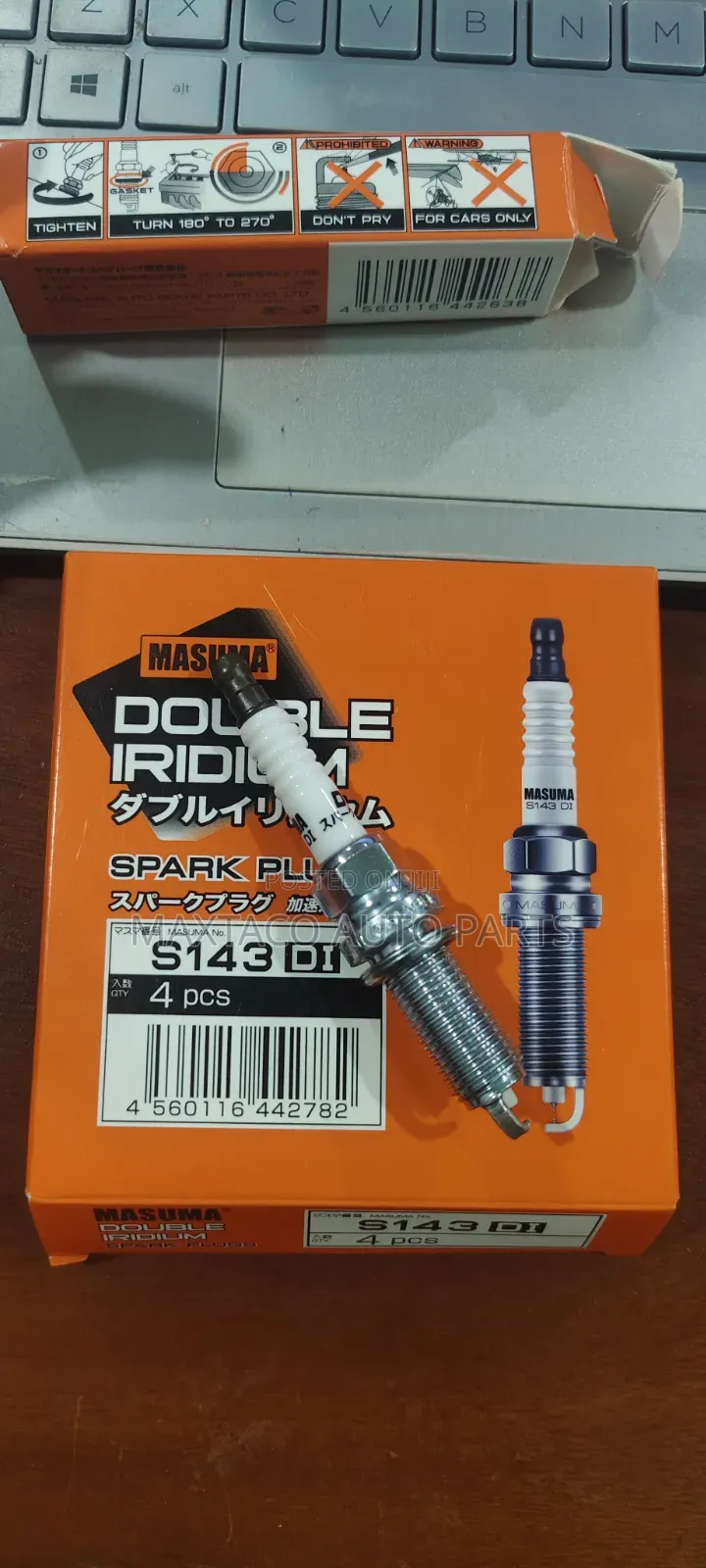 MASUMA S143 Iridium Spark Plugs for Toyota Grand Highlander 2020-2025