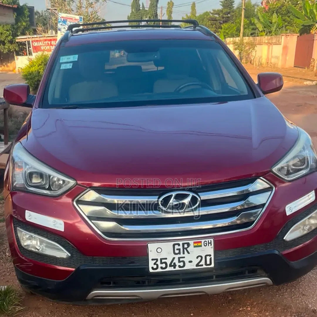 Hyundai Santa Fe 2014 Red