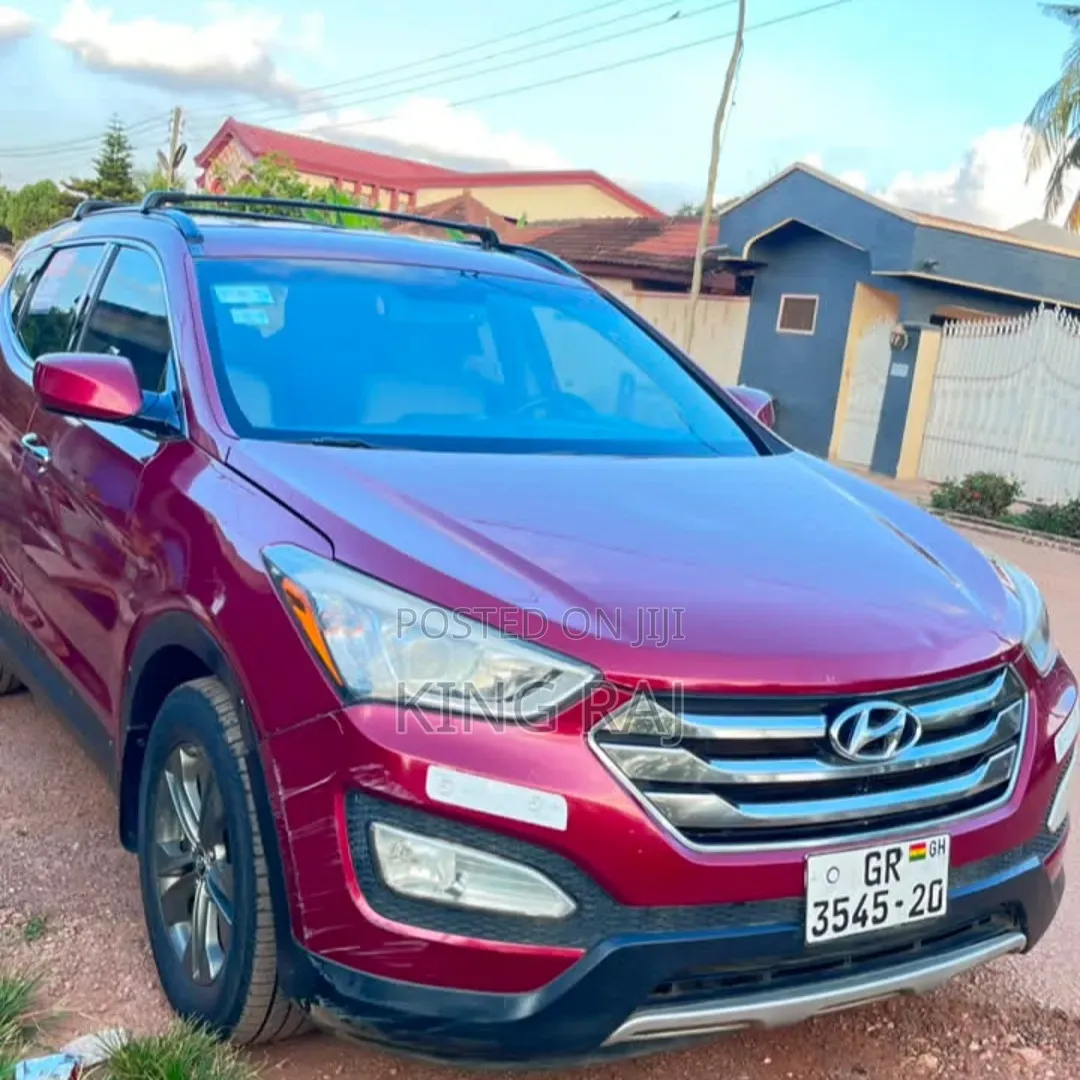 Hyundai Santa Fe 2014 Red